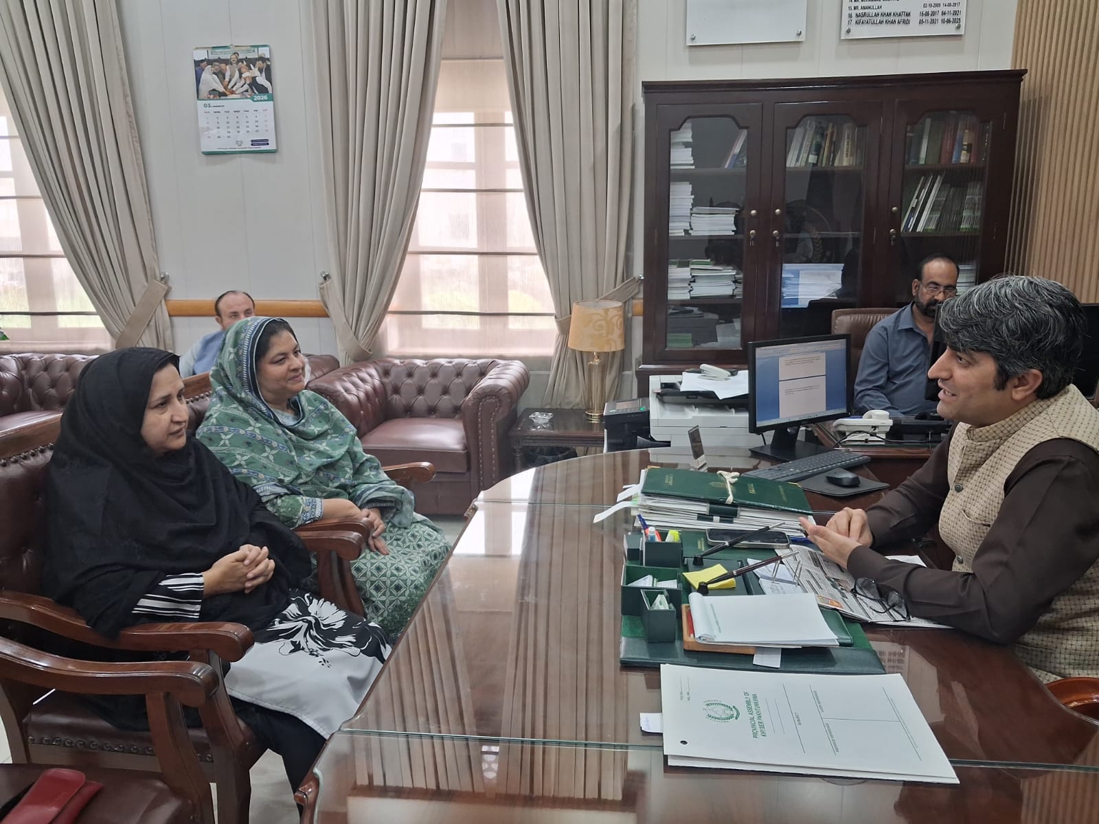 WASHNet Consults KP Assembly on Parliamentarian Capacity-Building