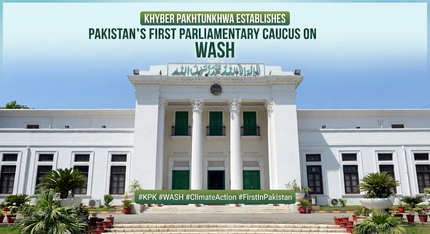 Khyber Pakhtunkhwa Establishes Pakistan’s First Parliamentary Caucus on WASH and Climate Change